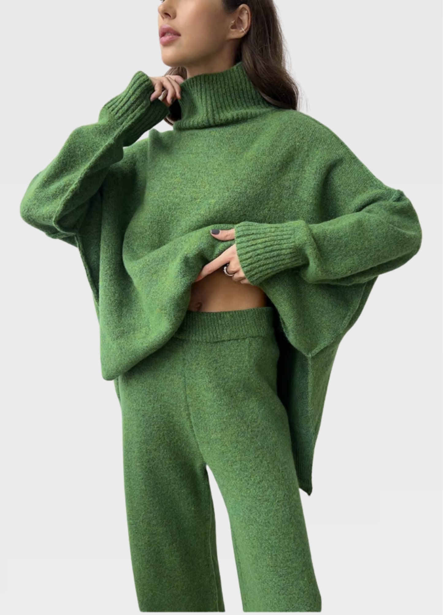 Klasická Mäkká Pletená Súprava